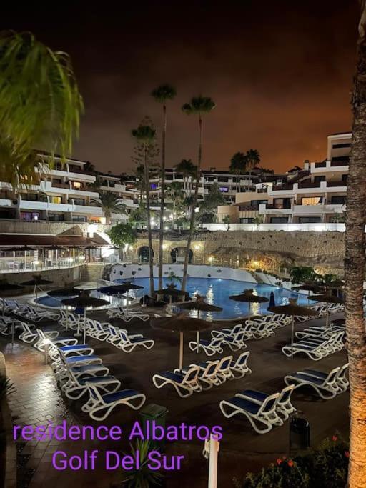 Maximar Apartment 8 Bed Places, Heated Swimmingpool Arona  Exteriör bild