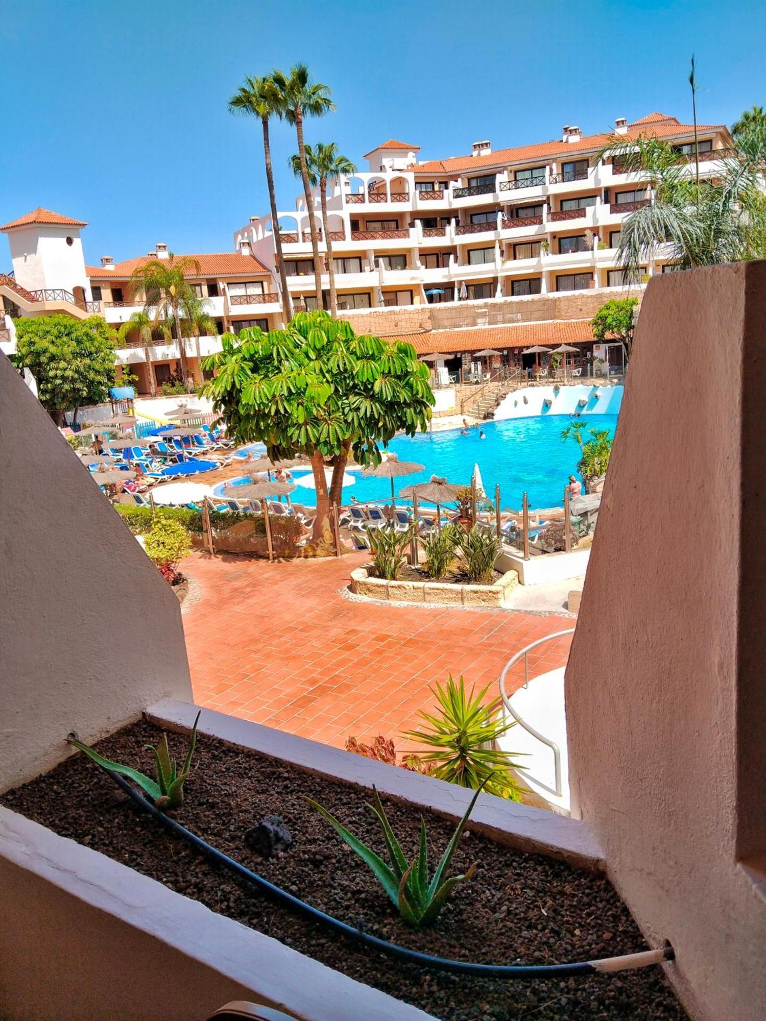 Maximar Apartment 8 Bed Places, Heated Swimmingpool Arona  Exteriör bild